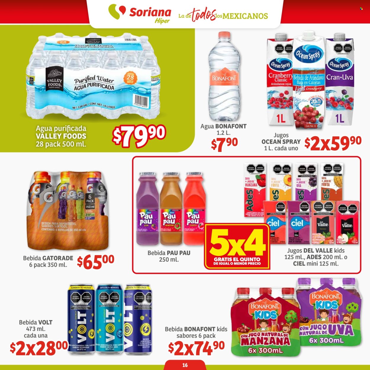 Catálogo Soriana Híper - 31.7.2024 - 13.8.2024. Página 16