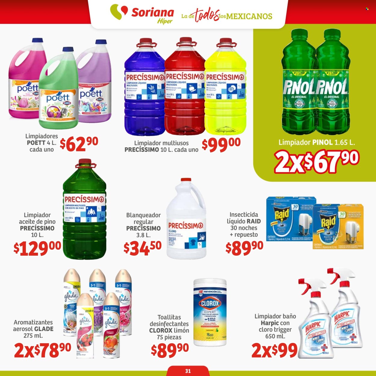 Catálogo Soriana Híper - 31.7.2024 - 13.8.2024. Página 31