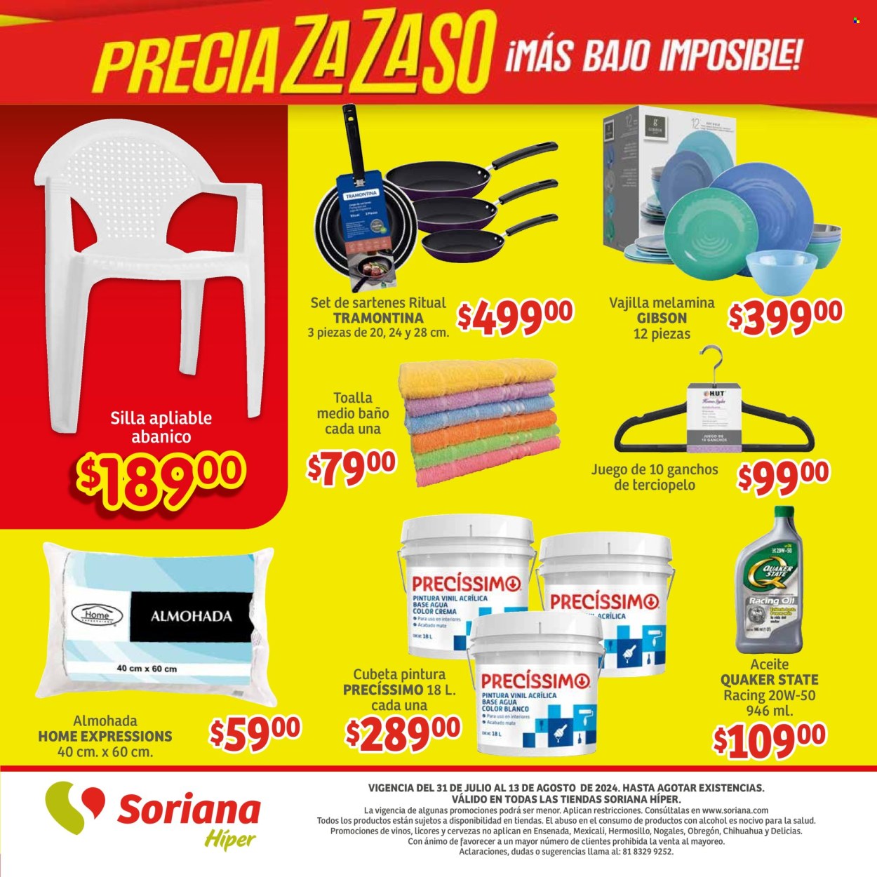 Catálogo Soriana Híper - 31.7.2024 - 13.8.2024. Página 49