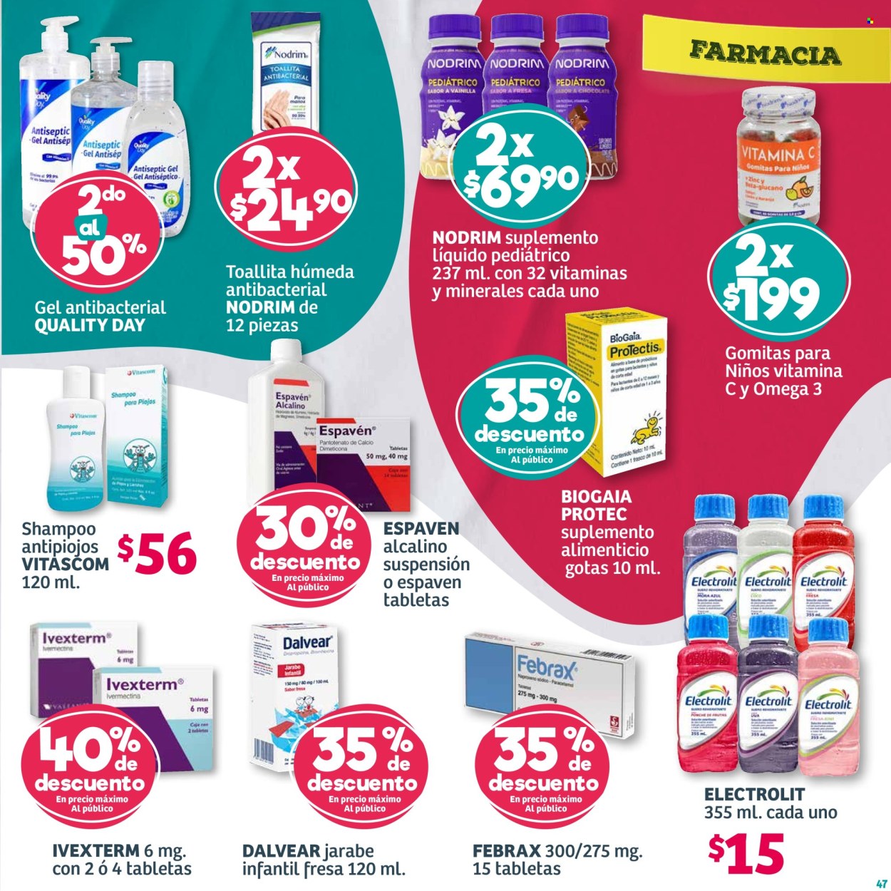 Catálogo Soriana - 31.7.2024 - 13.8.2024. Página 47