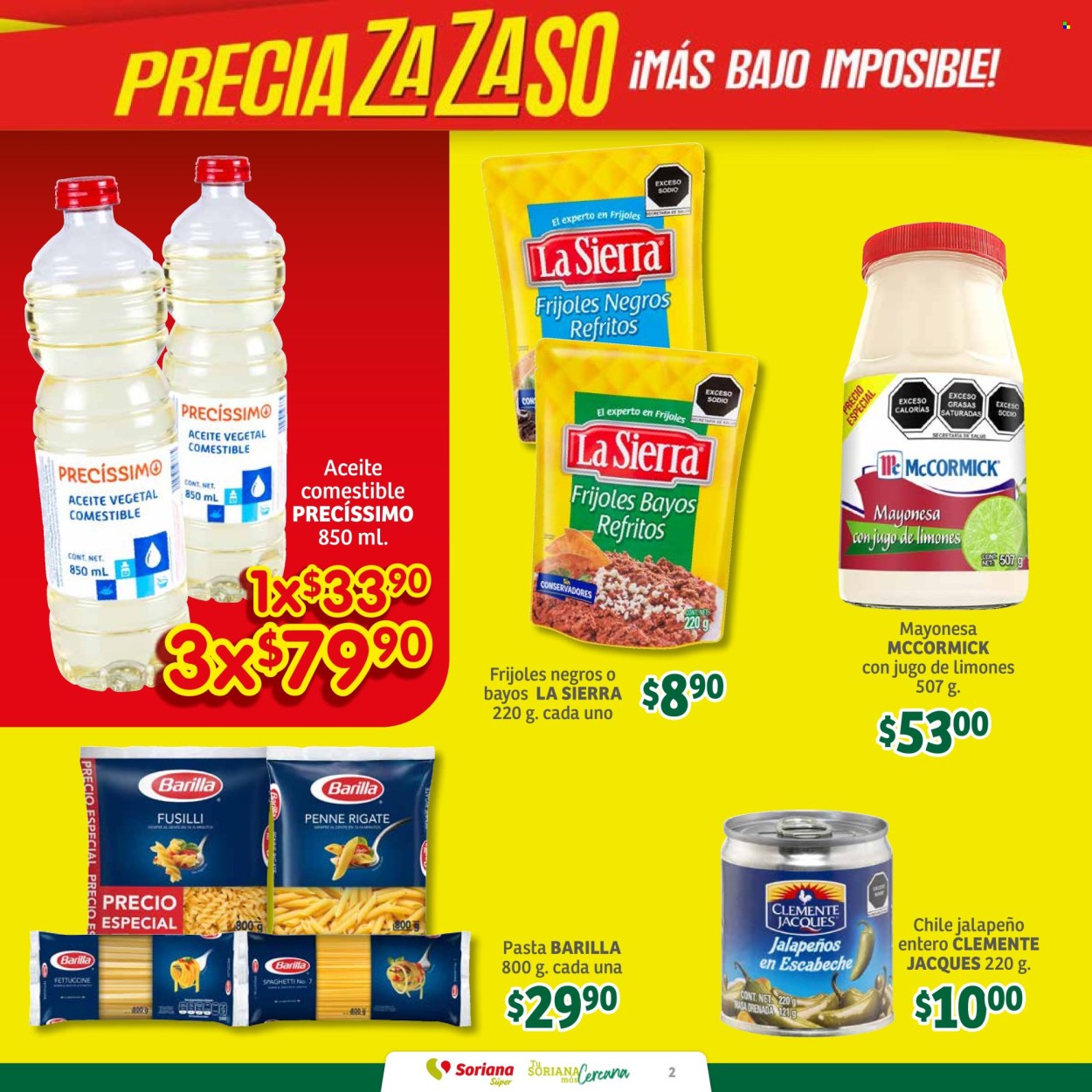 Catálogo Soriana Súper - 31.7.2024 - 13.8.2024. Página 2