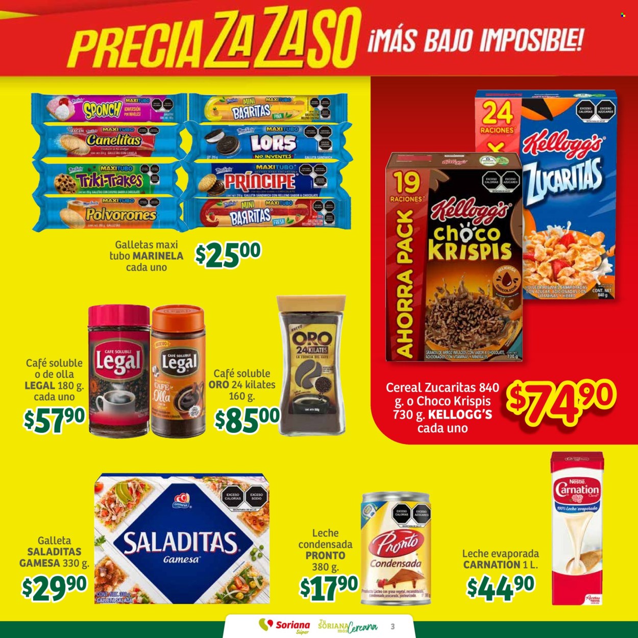 Catálogo Soriana Súper - 31.7.2024 - 13.8.2024. Página 3