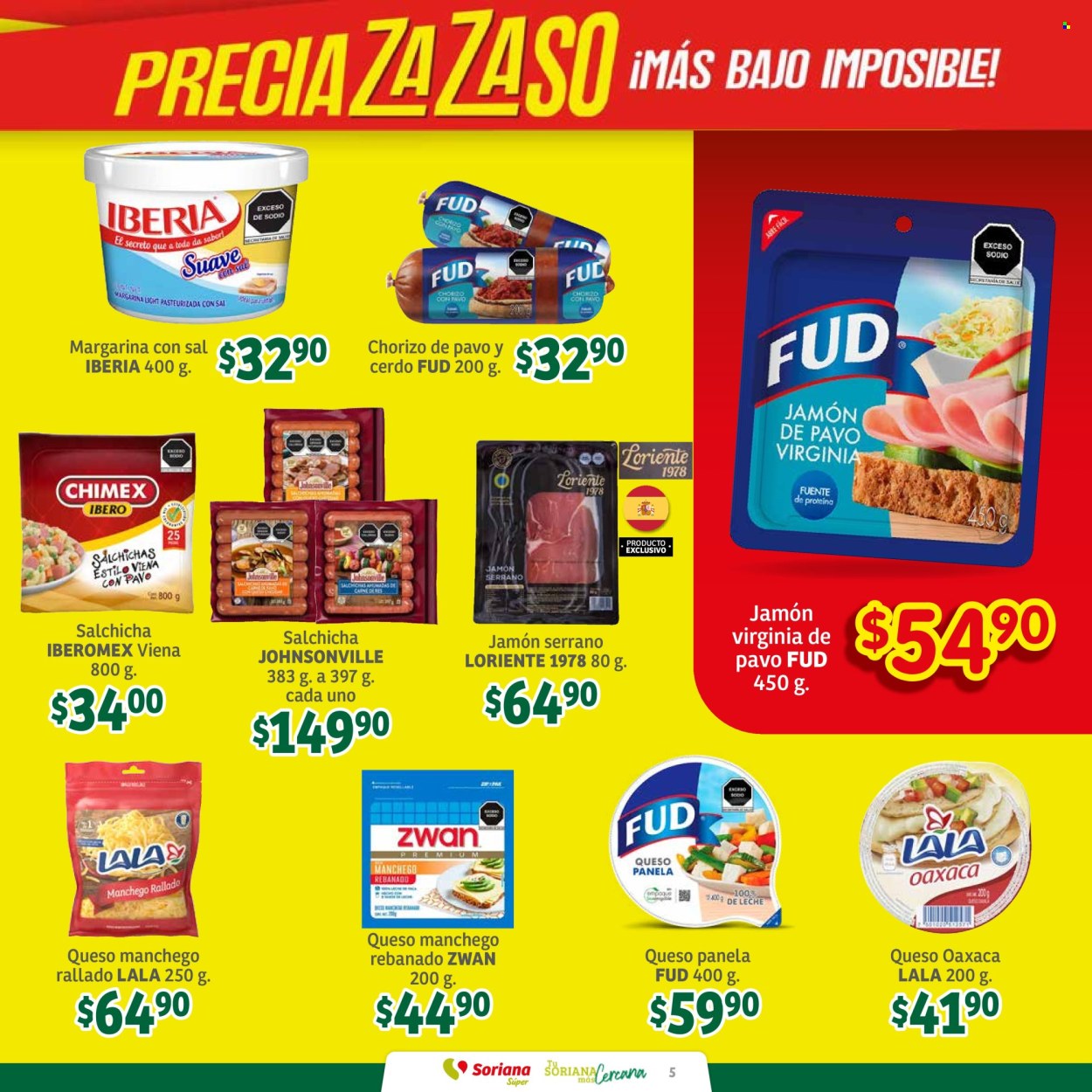 Catálogo Soriana Súper - 31.7.2024 - 13.8.2024. Página 5