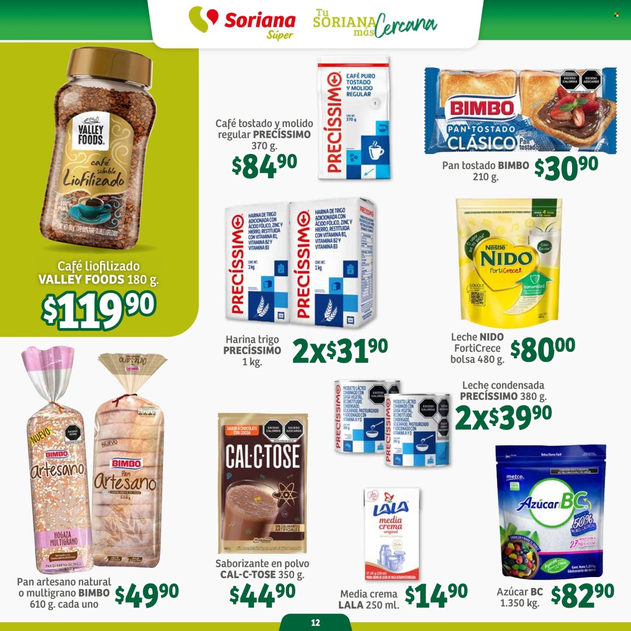 Catálogo Soriana Súper - 31.7.2024 - 13.8.2024. Página 12