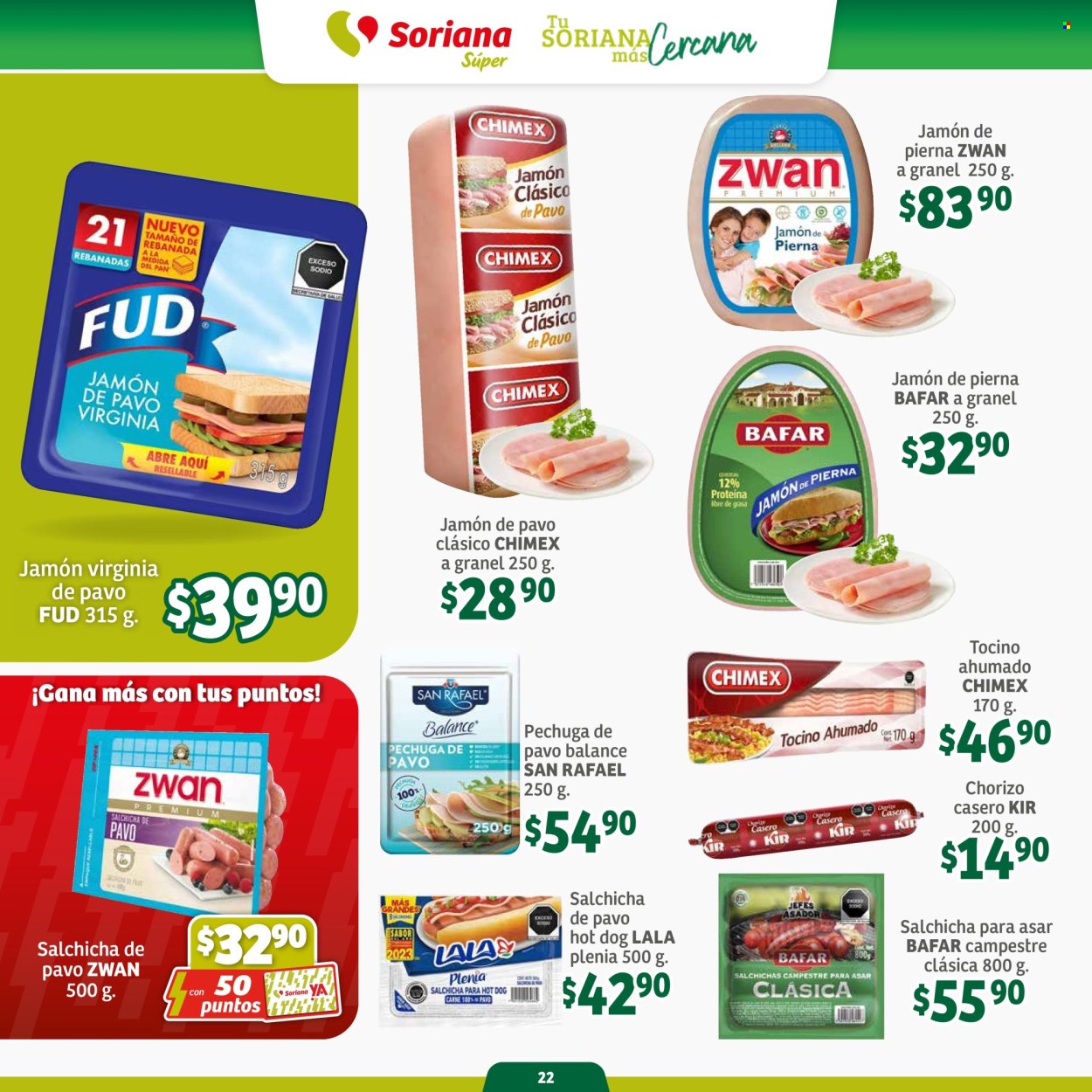 Catálogo Soriana Súper - 31.7.2024 - 13.8.2024. Página 22