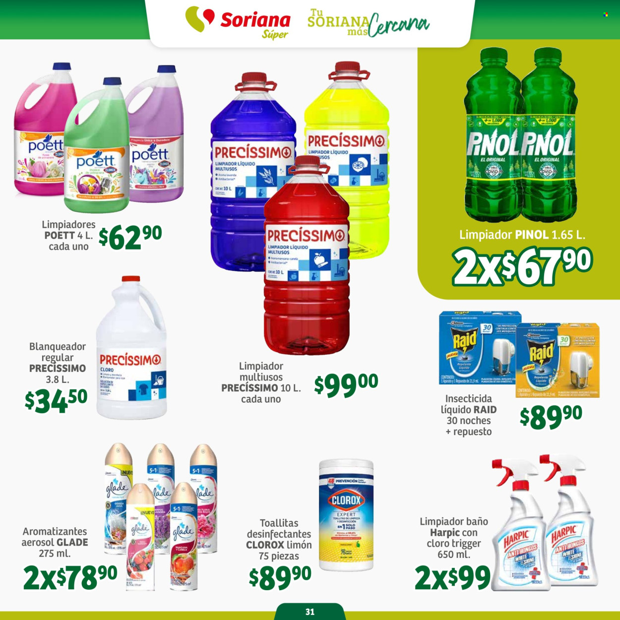 Catálogo Soriana Súper - 31.7.2024 - 13.8.2024. Página 31