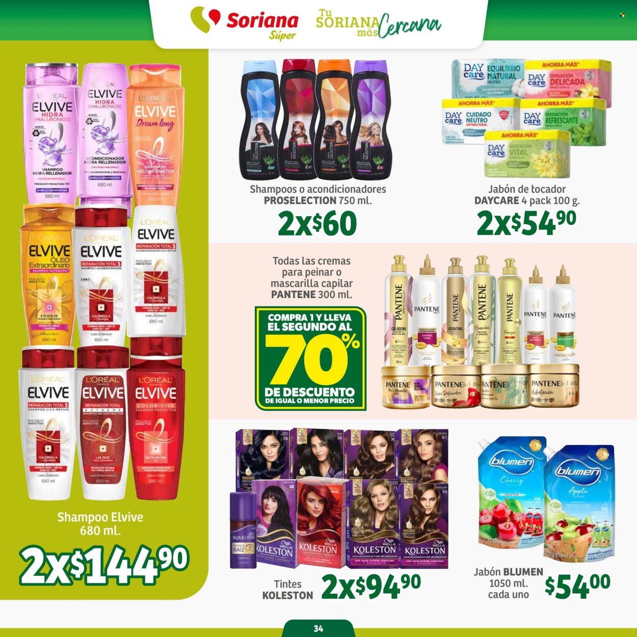 Catálogo Soriana Súper - 31.7.2024 - 13.8.2024. Página 34