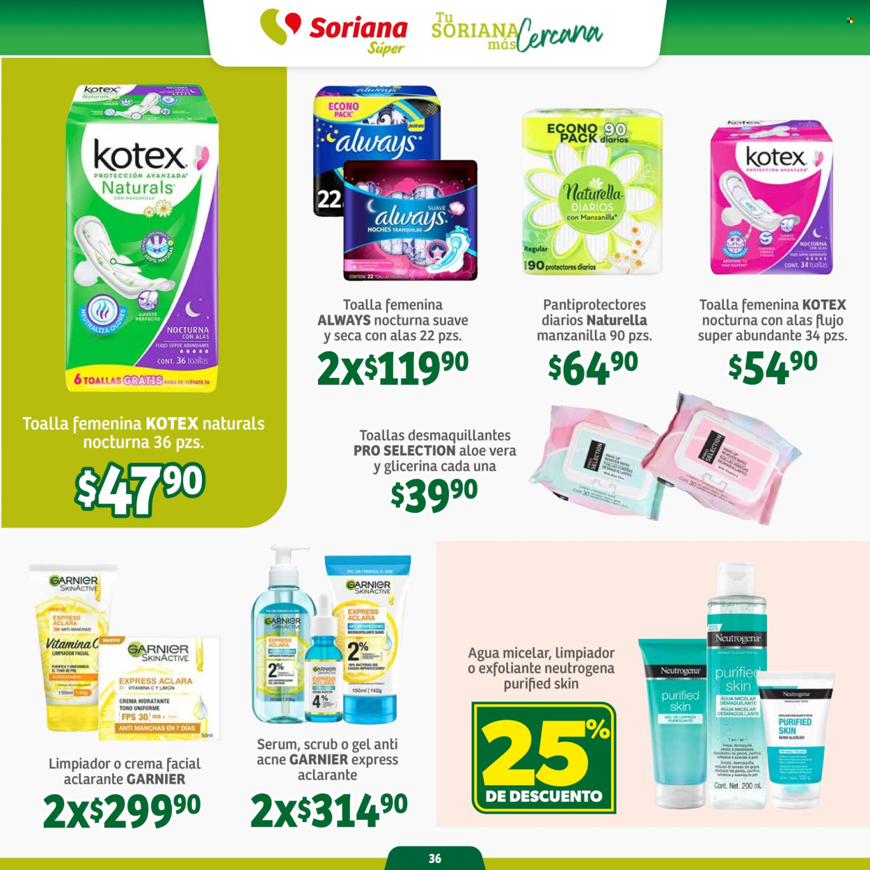 Catálogo Soriana Súper - 31.7.2024 - 13.8.2024. Página 36