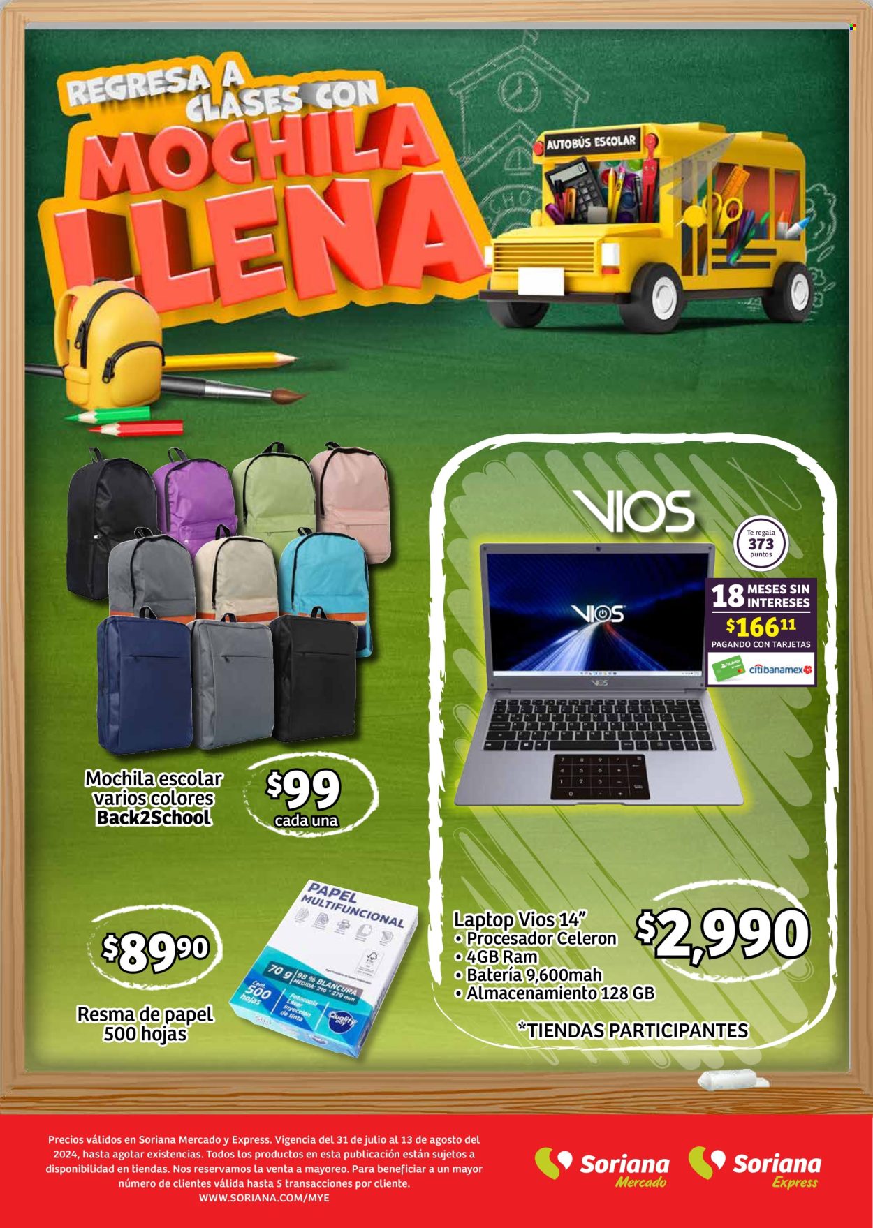 Catálogo Soriana - 31.7.2024 - 13.8.2024. Página 1