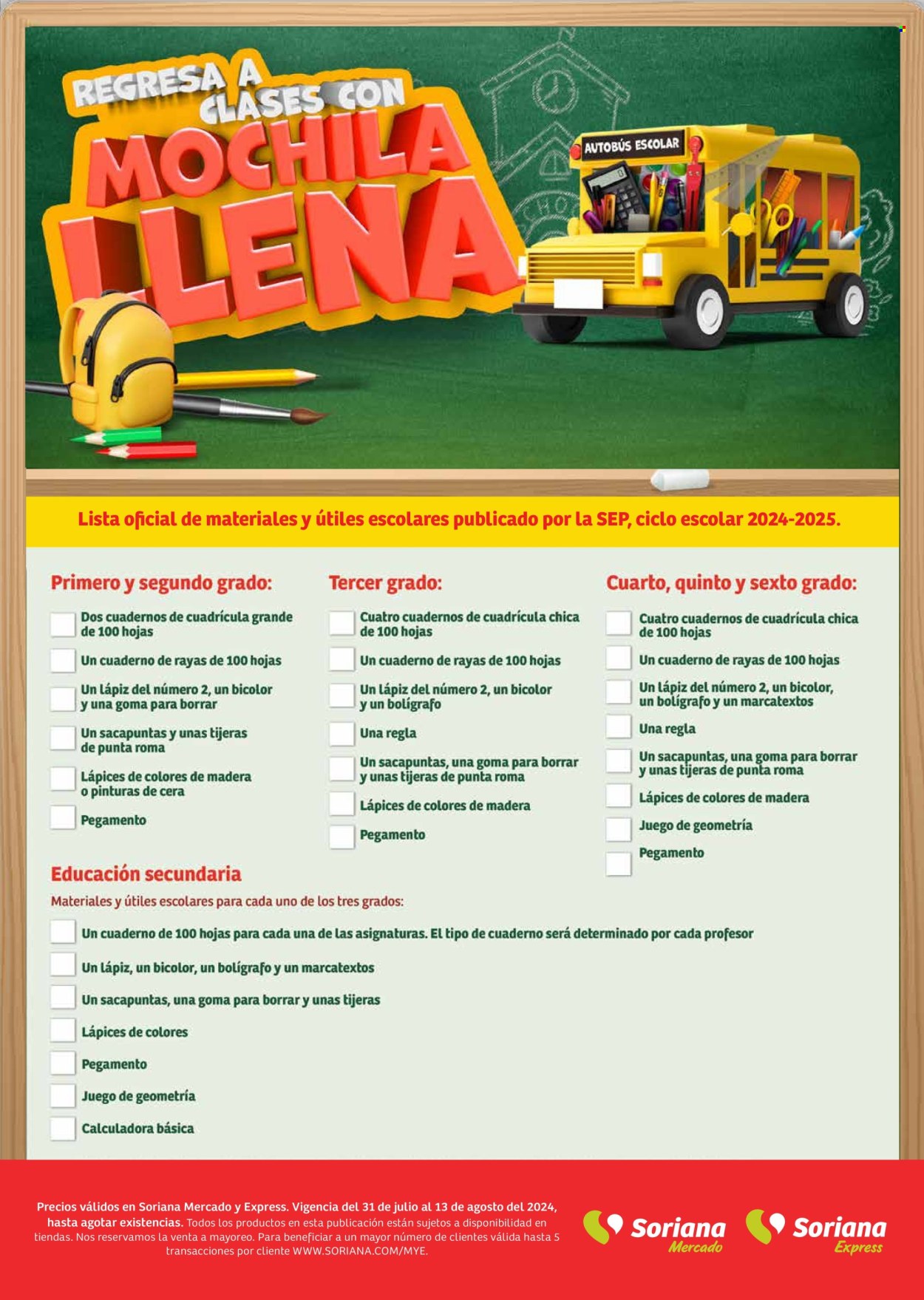 Catálogo Soriana - 31.7.2024 - 13.8.2024. Página 29