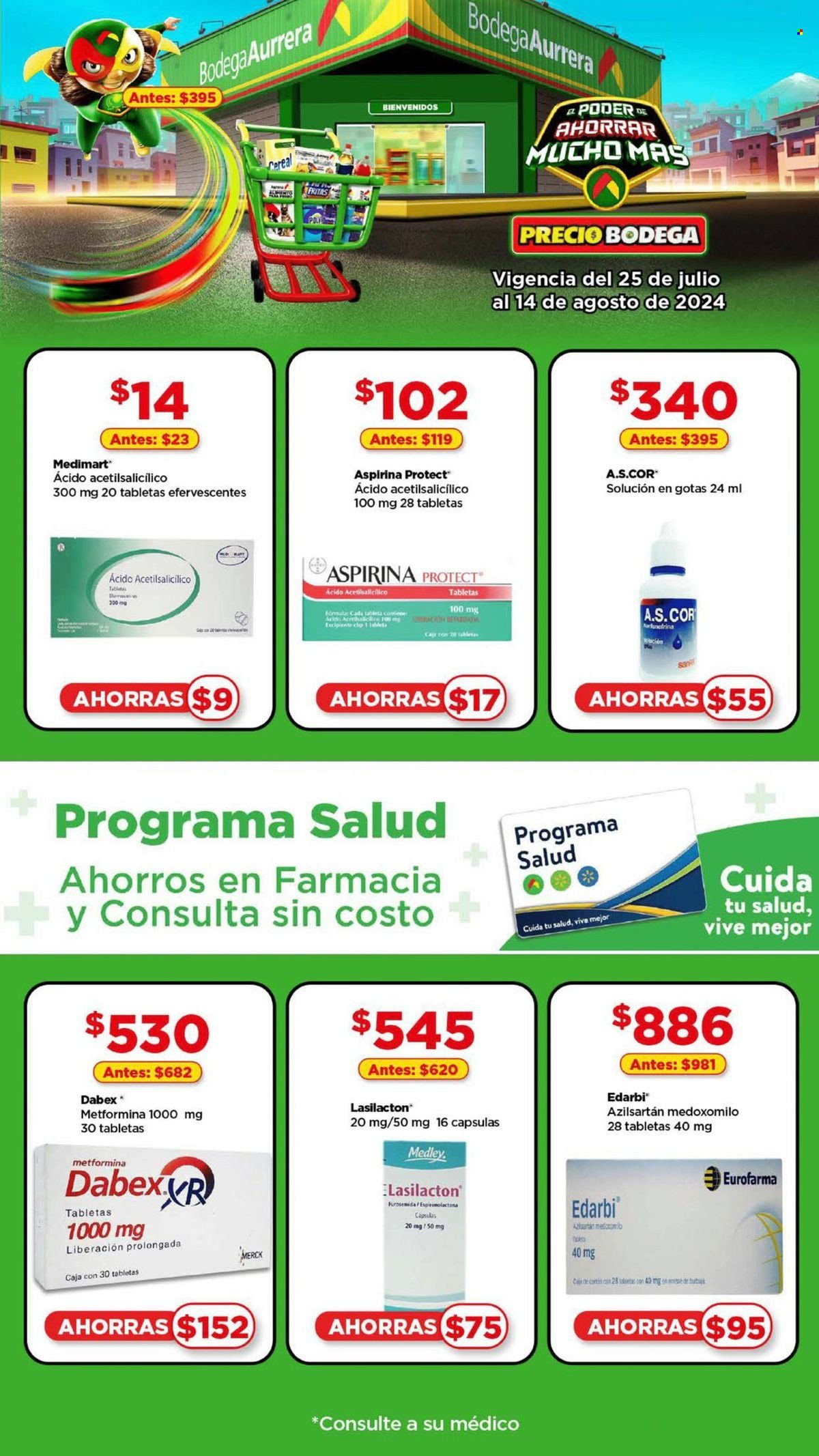 Catálogo Bodega Aurrerá - 25.7.2024 - 14.8.2024. Página 17