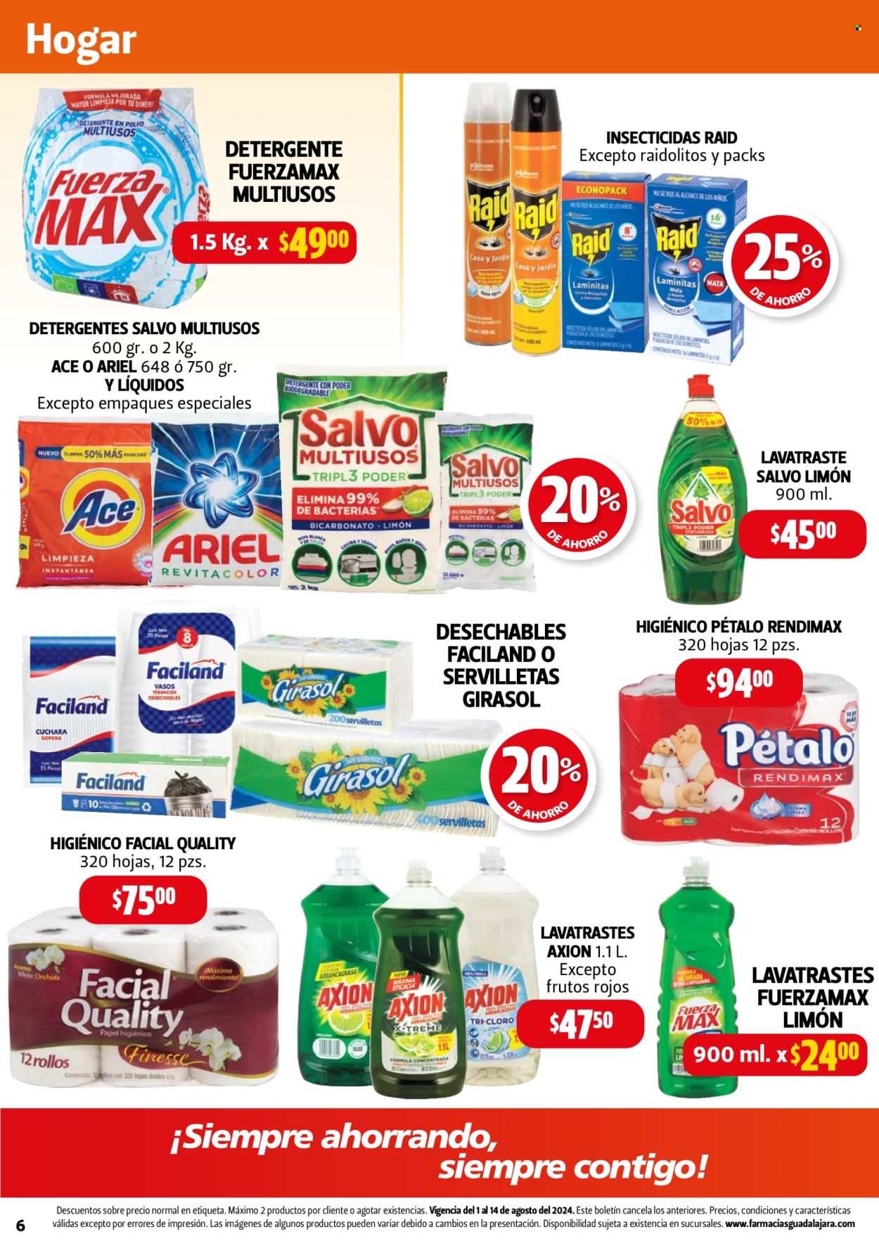 Catálogo Farmacias Guadalajara - 1.8.2024 - 14.8.2024. Página 6