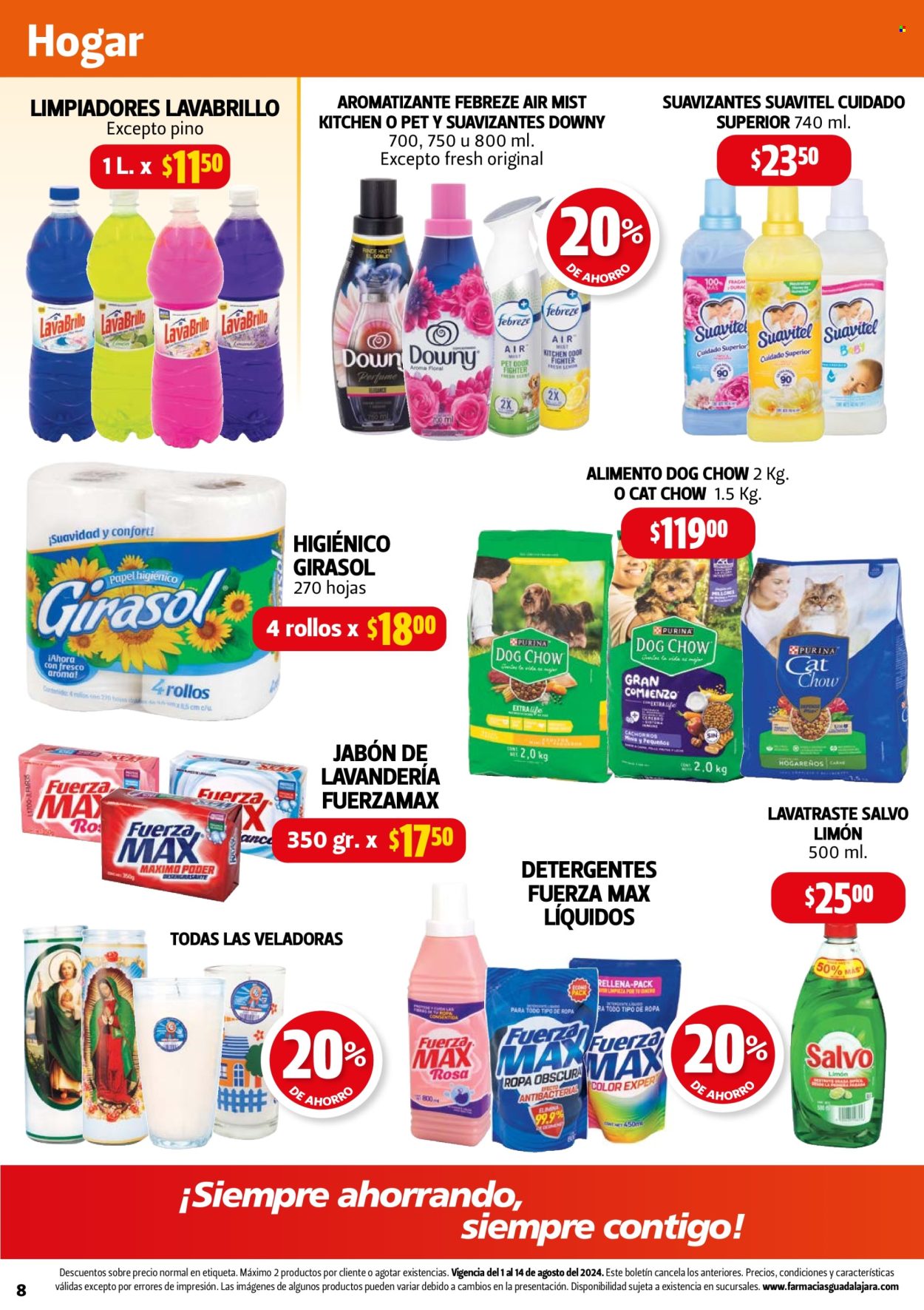 Catálogo Farmacias Guadalajara - 1.8.2024 - 14.8.2024. Página 8