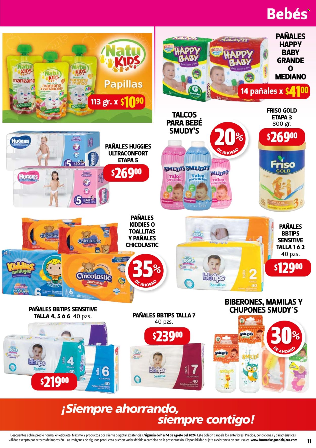 Catálogo Farmacias Guadalajara - 1.8.2024 - 14.8.2024. Página 11