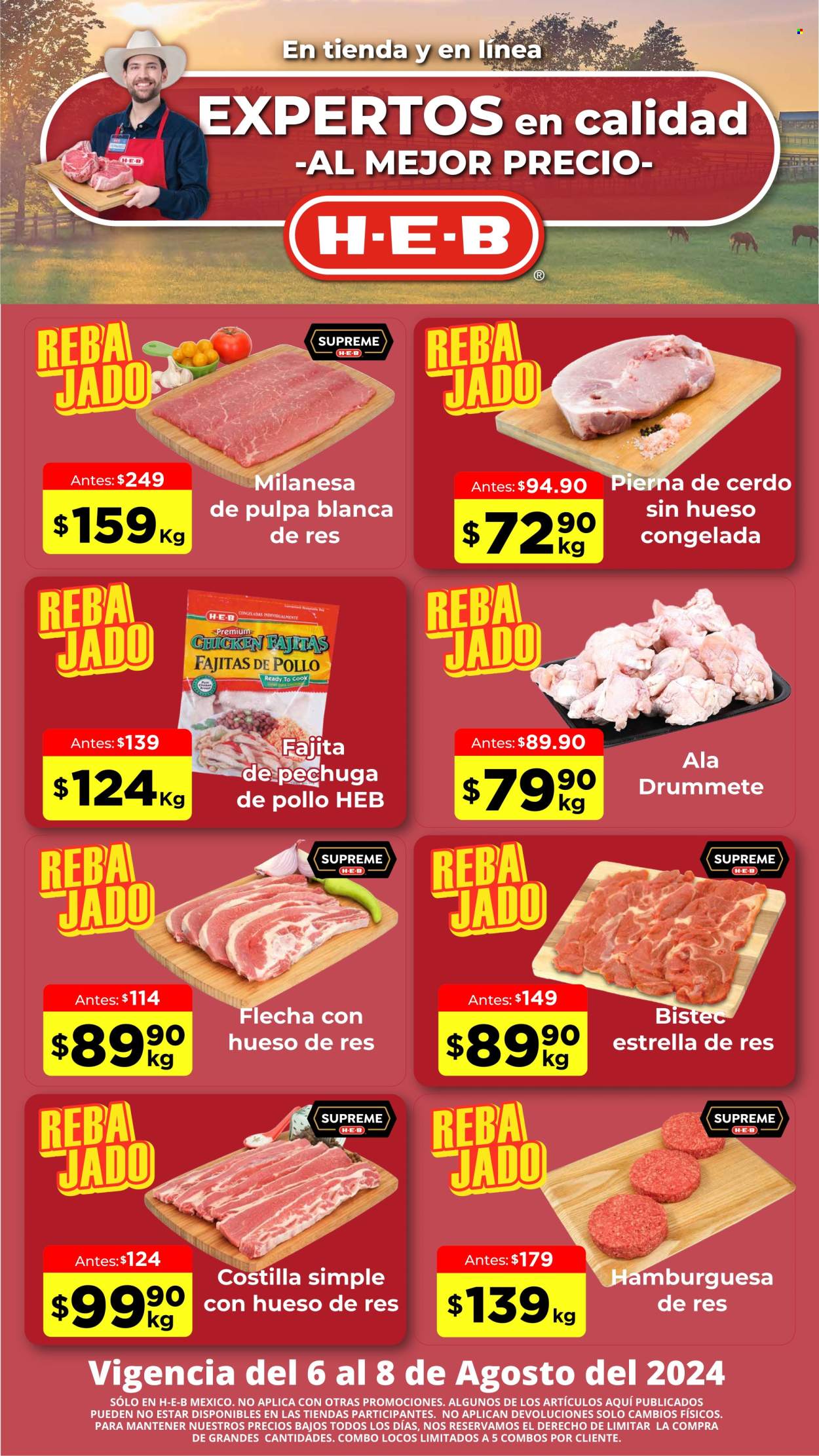 Catálogo H-E-B - 6.8.2024 - 8.8.2024. Página 1