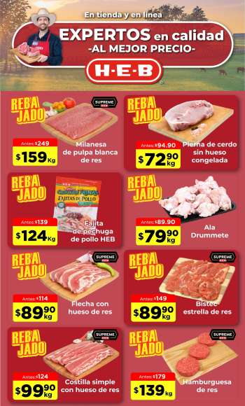 Folleto actual H-E-B - 6.8.2024 - 8.8.2024.