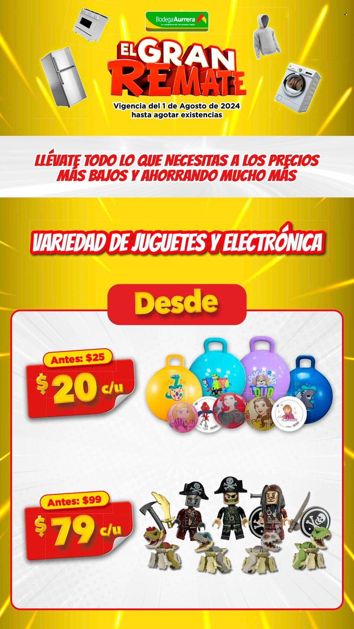 Catálogo Bodega Aurrerá. Página 2