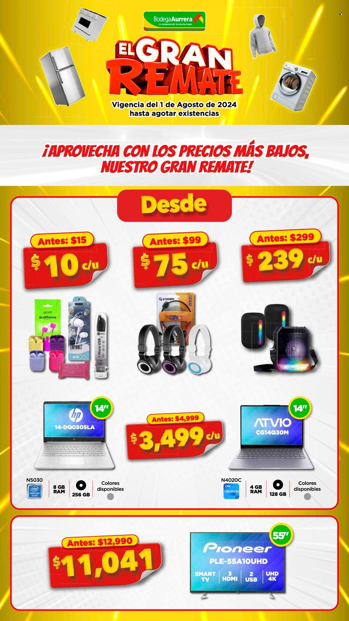 Catálogo Bodega Aurrerá. Página 3