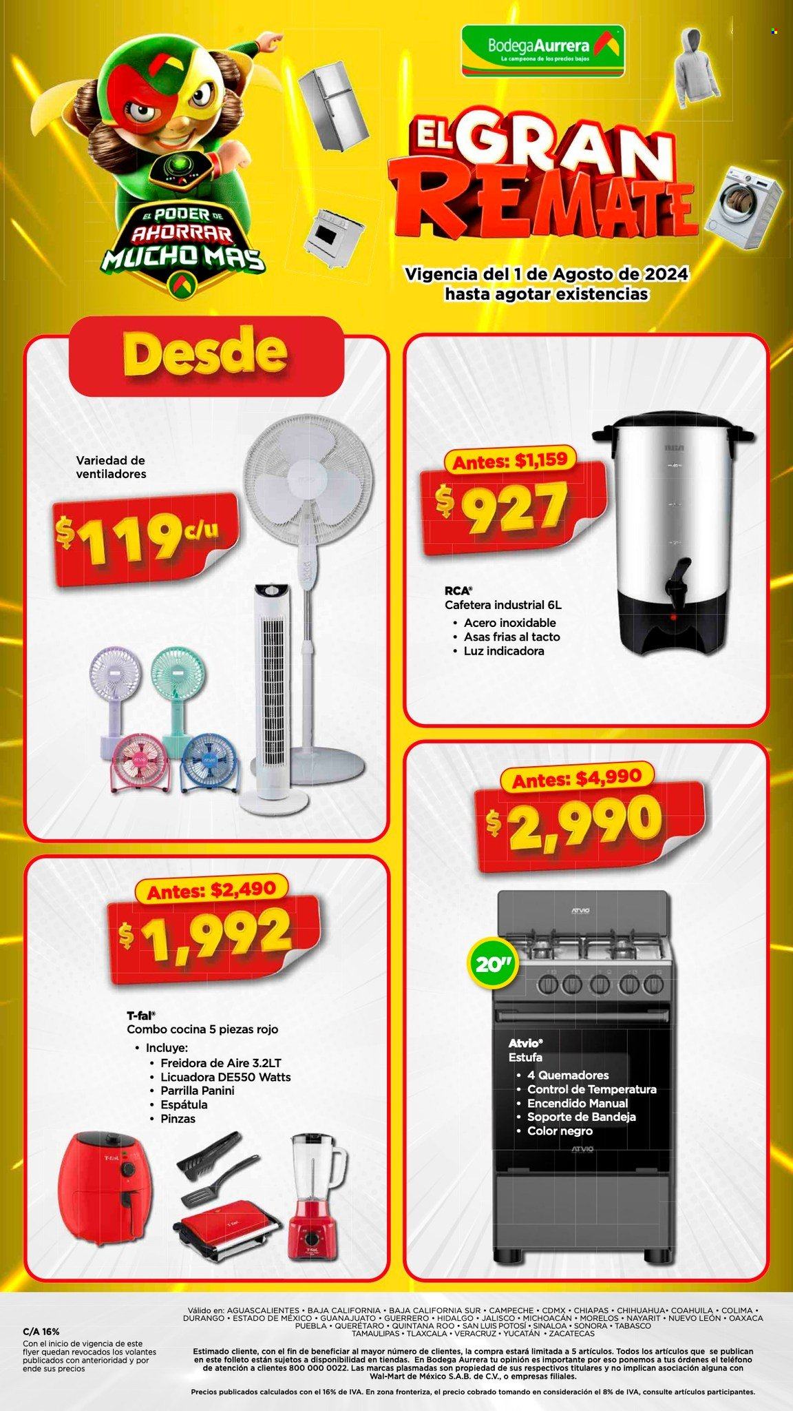Catálogo Bodega Aurrerá. Página 4