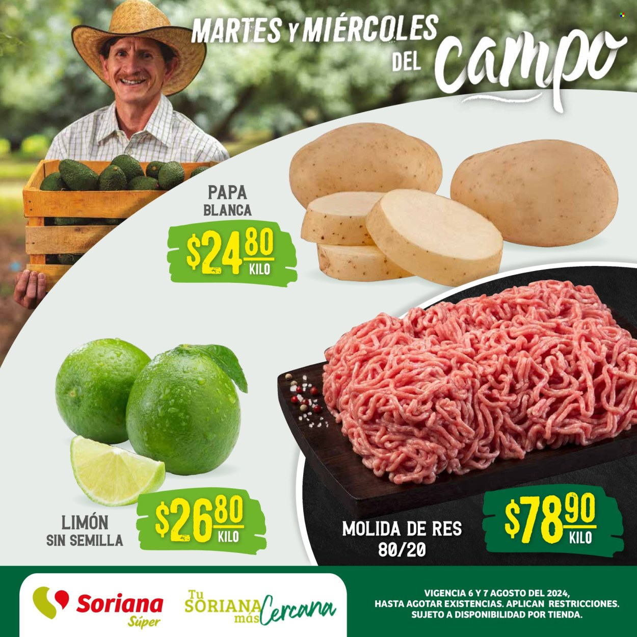 Catálogo Soriana Súper - 6.8.2024 - 7.8.2024. Página 1