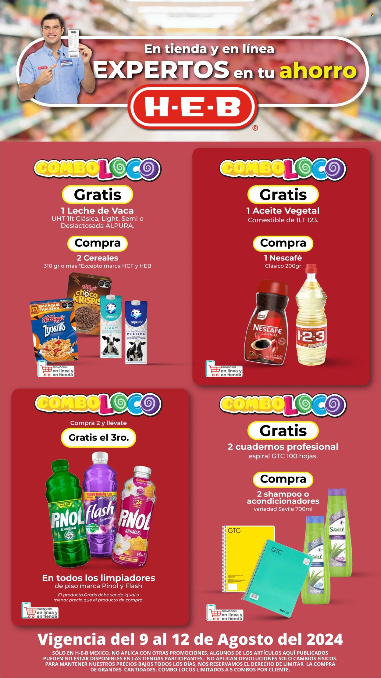 Catálogo H-E-B - 9.8.2024 - 12.8.2024. Página 1
