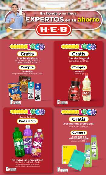 Folleto actual H-E-B - 9.8.2024 - 12.8.2024.
