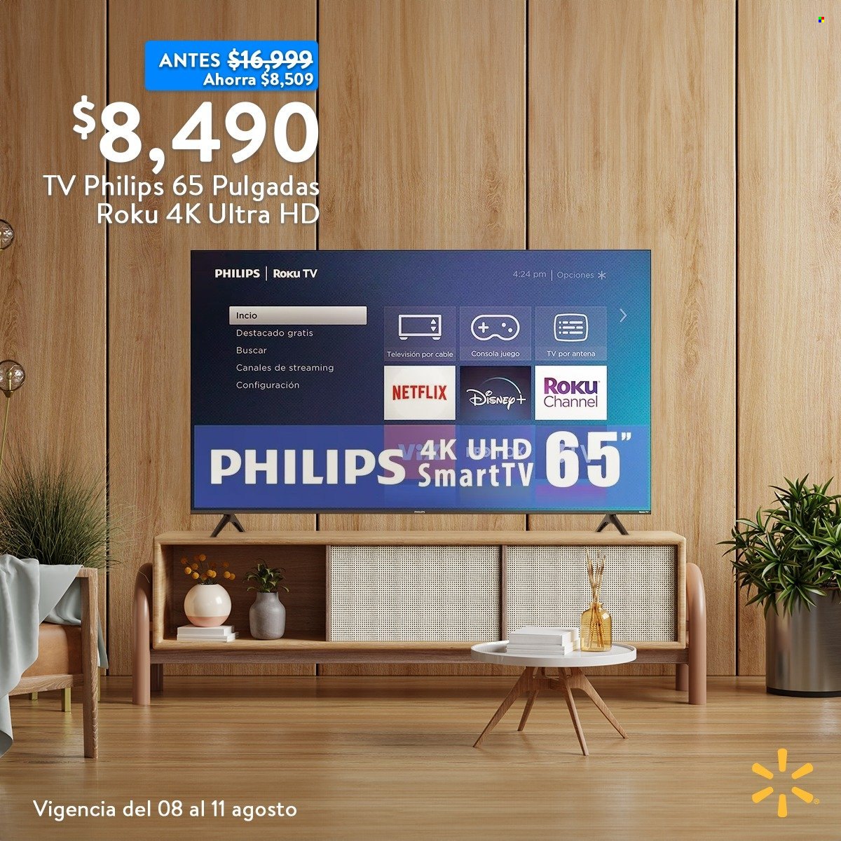 Catálogo Walmart - 8.8.2024 - 11.8.2024. Página 1