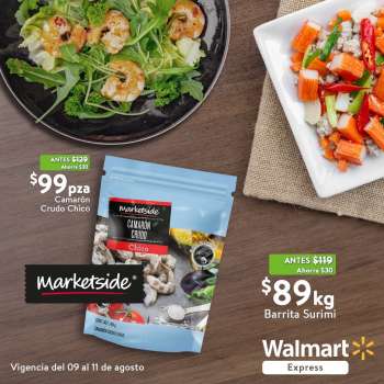 Folleto actual Walmart Express - 9.8.2024 - 11.8.2024.