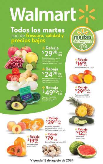 Folleto actual Walmart Express - 13.8.2024 - 13.8.2024.