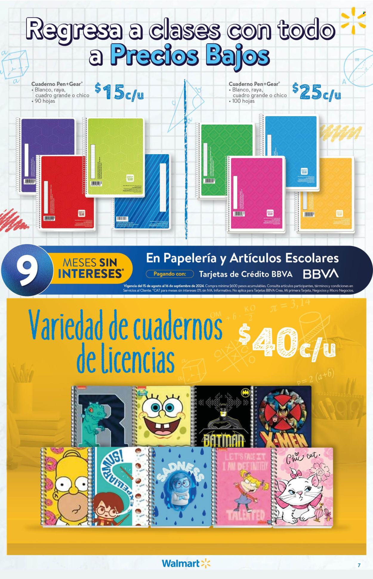 Catálogo Walmart - 15.8.2024 - 17.9.2024. Página 7