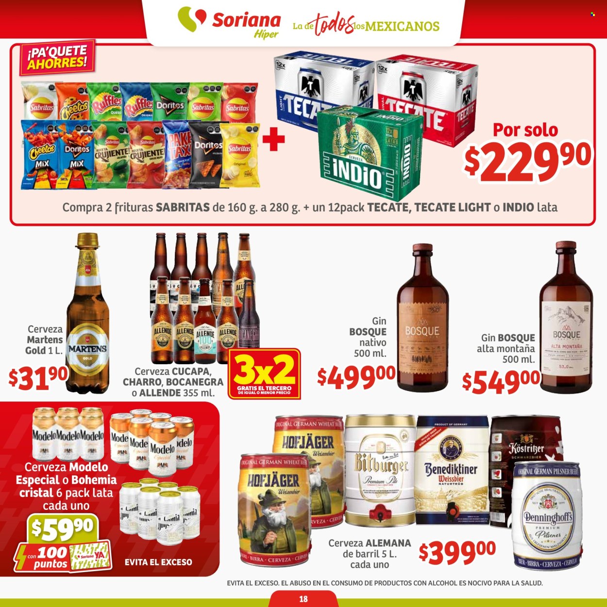 Catálogo Soriana Híper - 14.8.2024 - 28.8.2024. Página 18