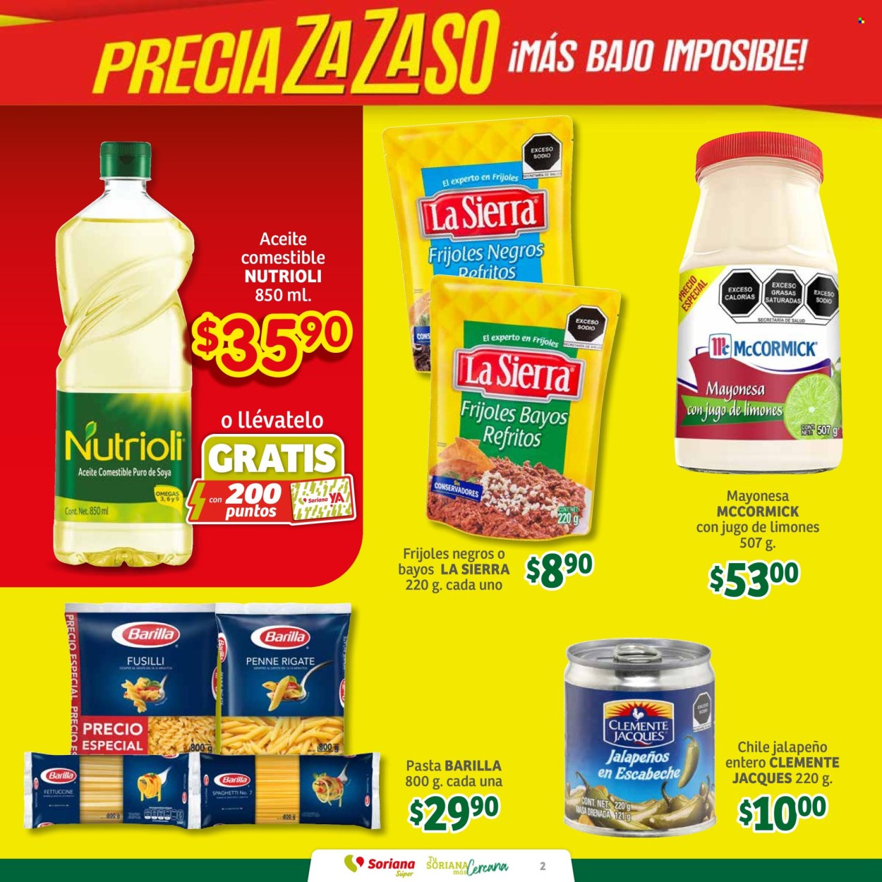 Catálogo Soriana Súper - 14.8.2024 - 28.8.2024. Página 2
