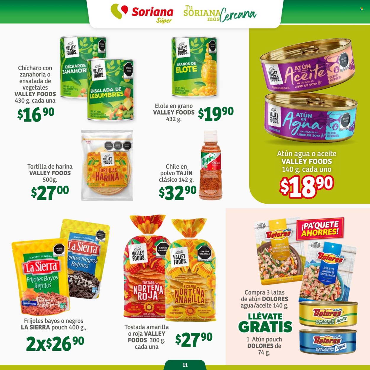 Catálogo Soriana Súper - 14.8.2024 - 28.8.2024. Página 11