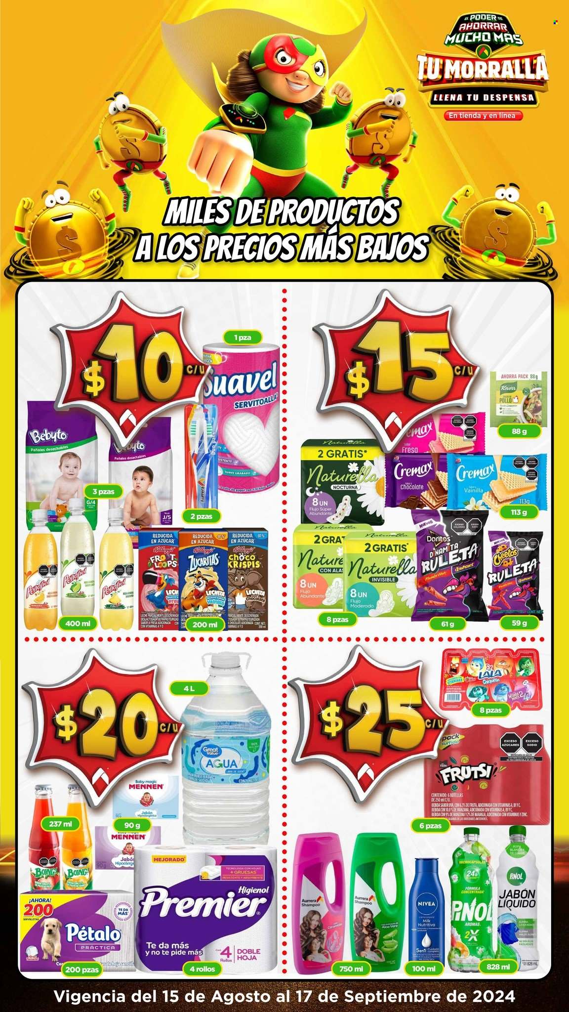 Catálogo Bodega Aurrerá - 15.8.2024 - 17.9.2024. Página 1