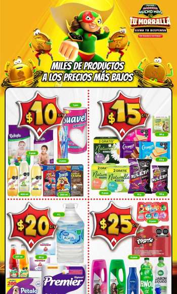 Folleto actual Bodega Aurrerá - 15.8.2024 - 17.9.2024.