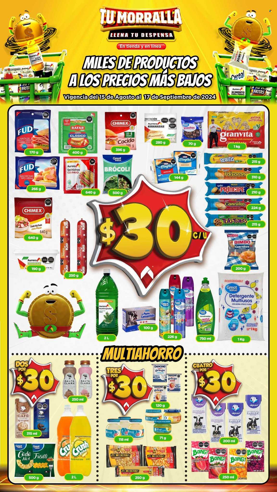 Catálogo Bodega Aurrerá - 15.8.2024 - 17.9.2024. Página 10