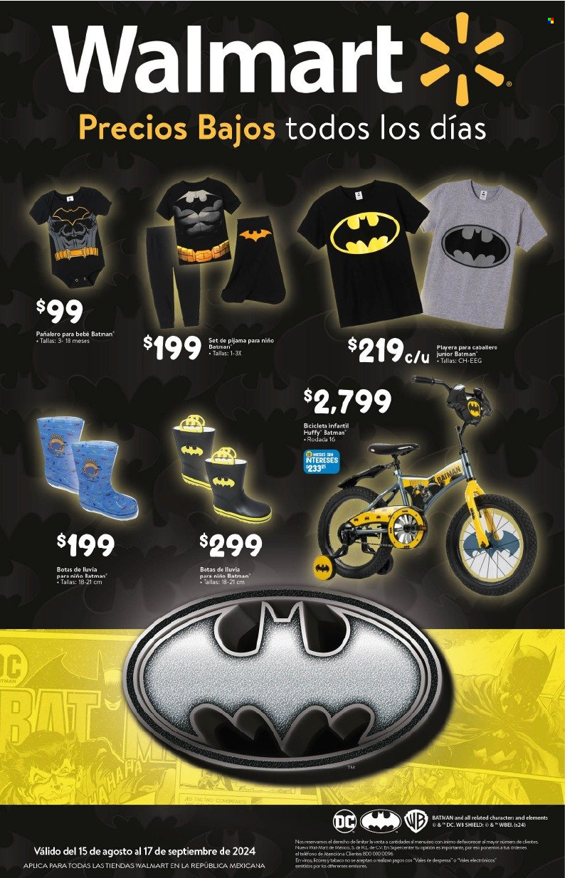 Catálogo Walmart - 15.8.2024 - 17.9.2024. Página 1