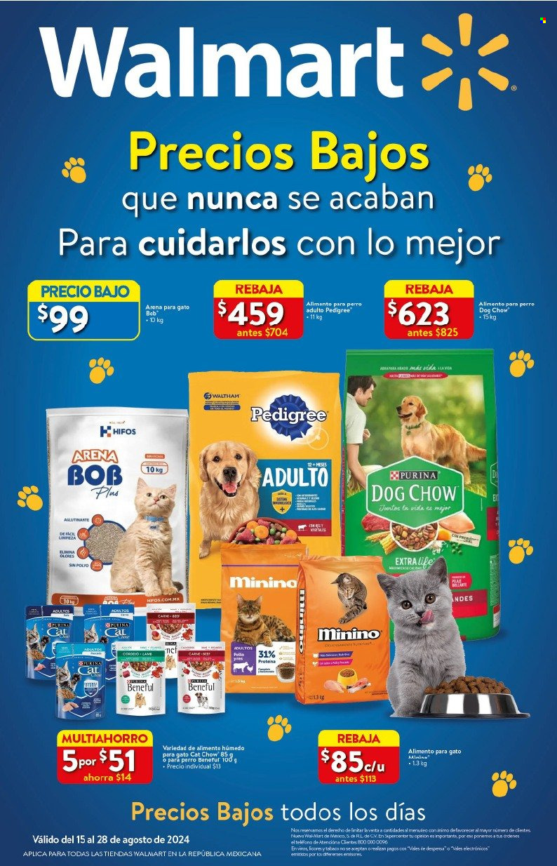 Catálogo Walmart - 15.8.2024 - 28.8.2024. Página 1