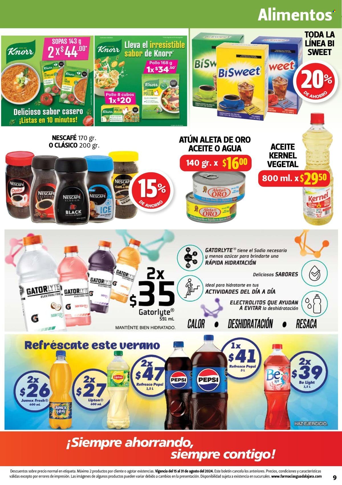Catálogo Farmacias Guadalajara - 15.8.2024 - 31.8.2024. Página 9