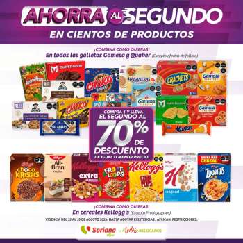 Folleto actual Soriana Híper - 15.8.2024 - 19.8.2024.