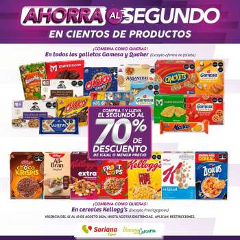 Folleto actual Soriana Súper - 15.8.2024 - 19.8.2024.