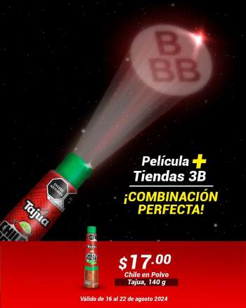 Folleto actual Tiendas 3B - 16.8.2024 - 22.8.2024.