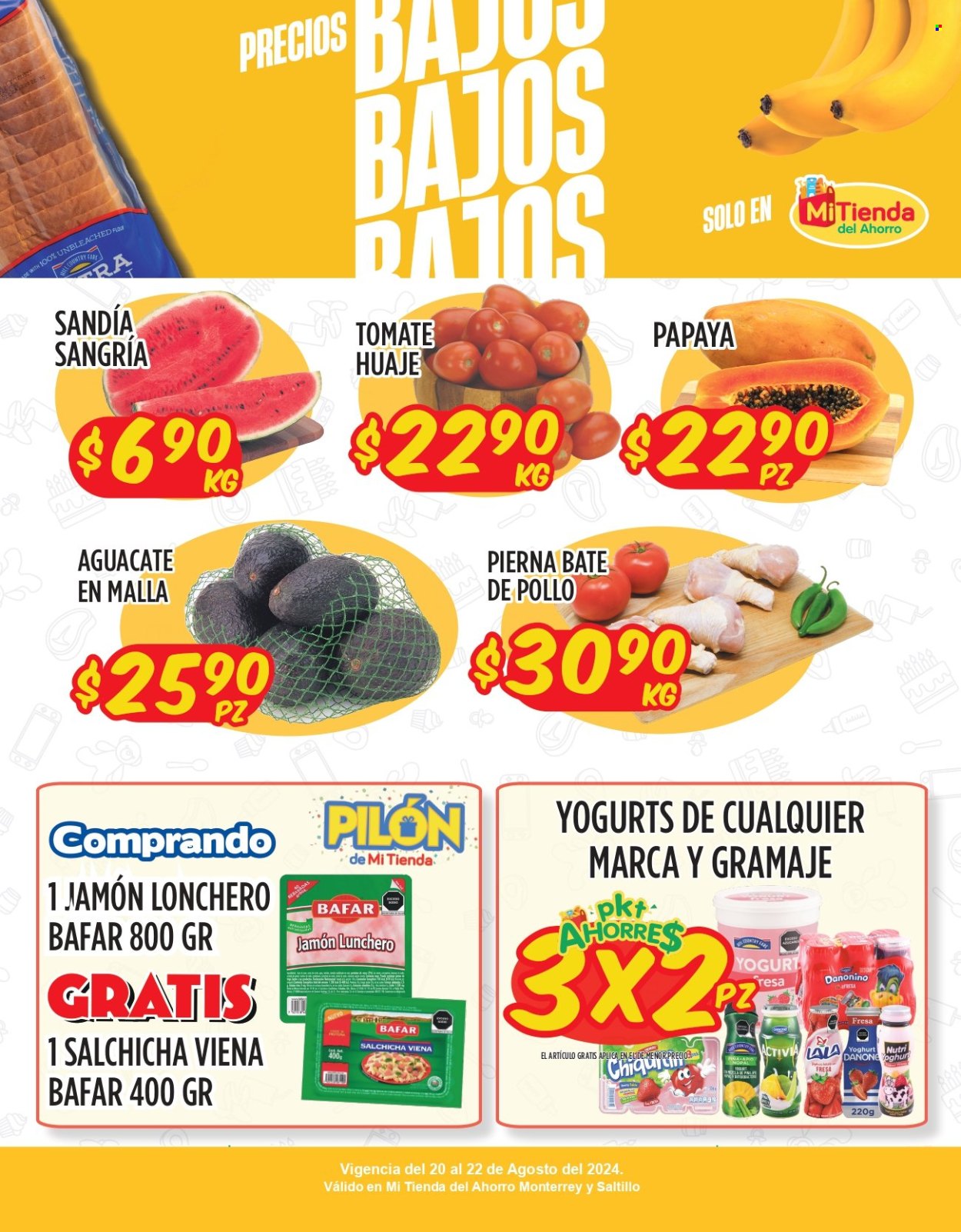 Catálogo Mi Tienda de Ahorro - 20.8.2024 - 22.8.2024. Página 1