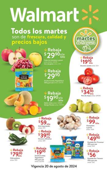 Folleto actual Walmart Express - 20.8.2024 - 20.8.2024.
