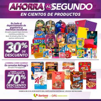 Folleto actual Soriana Híper - 22.8.2024 - 26.8.2024.