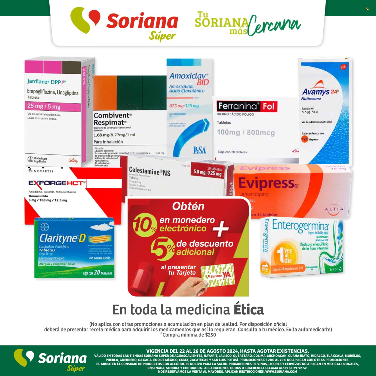 Catálogo Soriana Súper - 22.8.2024 - 26.8.2024. Página 10