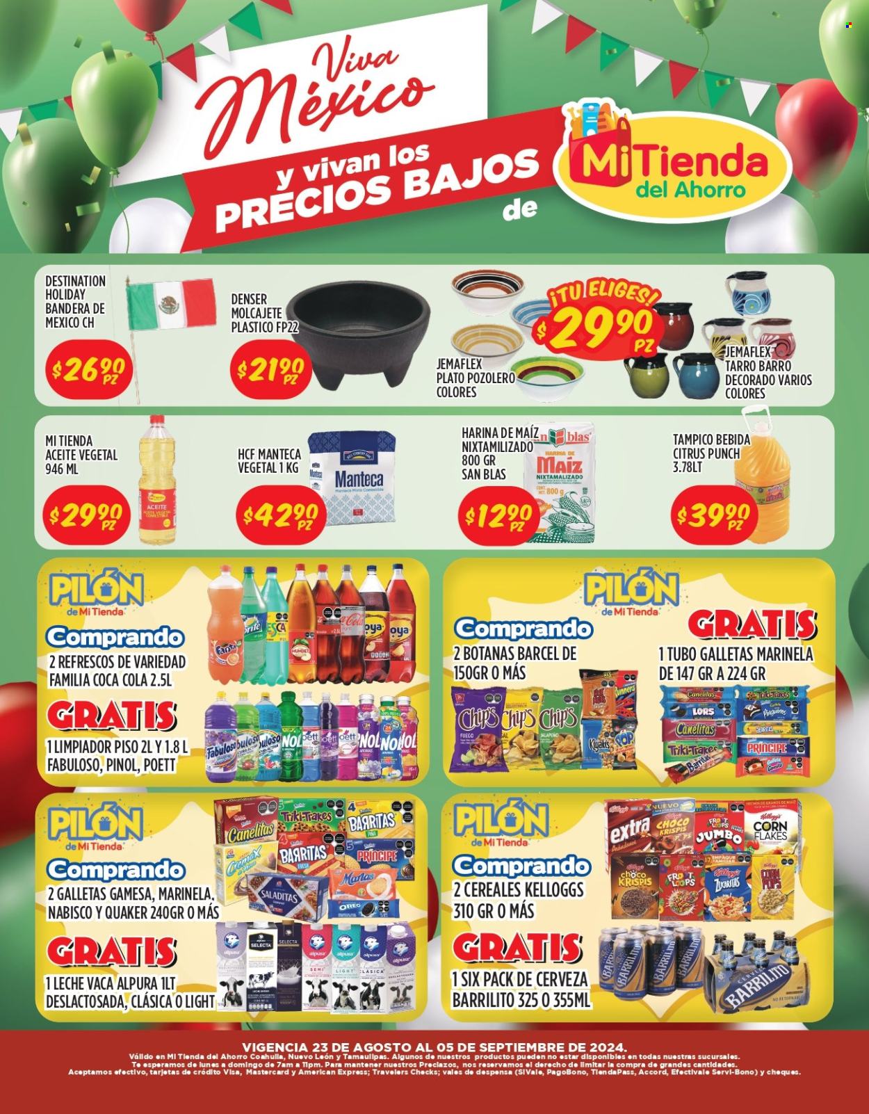 Catálogo Mi Tienda de Ahorro - 23.8.2024 - 5.9.2024. Página 1