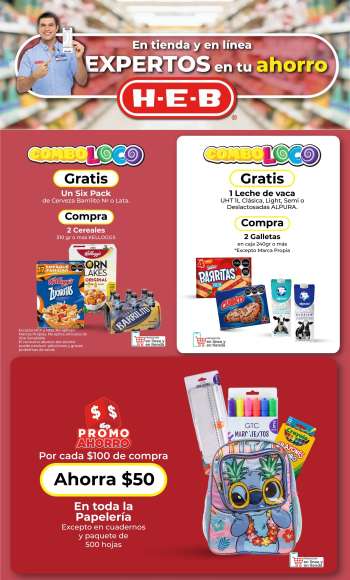 Folleto actual H-E-B - 23.8.2024 - 26.8.2024.