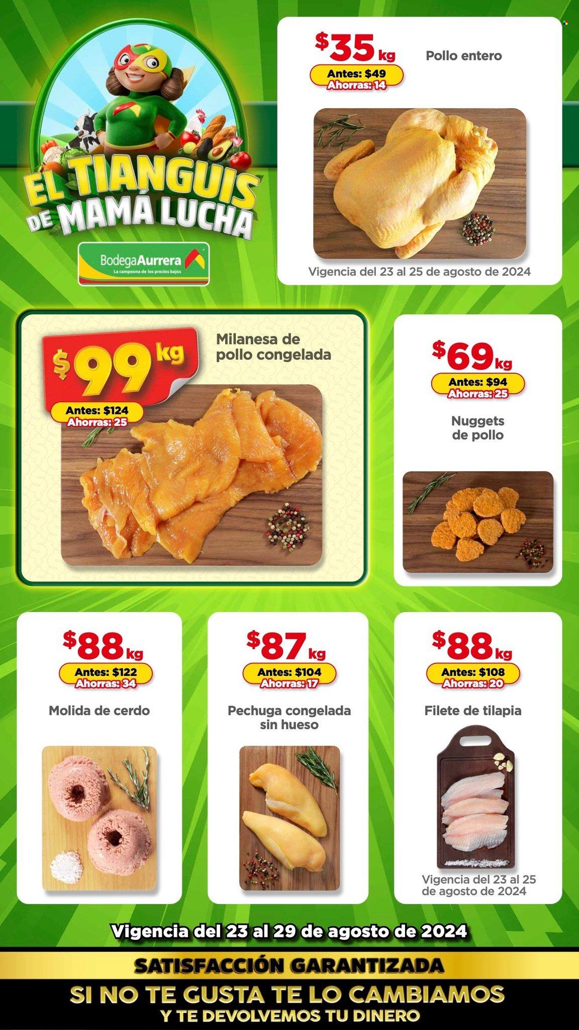 Catálogo Bodega Aurrerá - 23.8.2024 - 29.8.2024. Página 1
