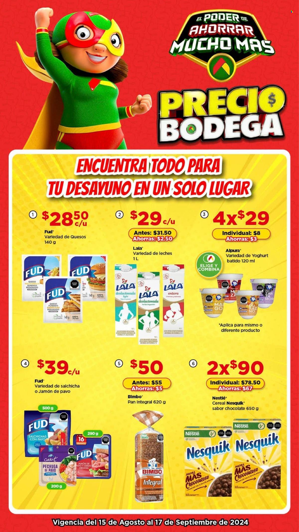 Catálogo Bodega Aurrerá - 15.8.2024 - 17.9.2024. Página 1